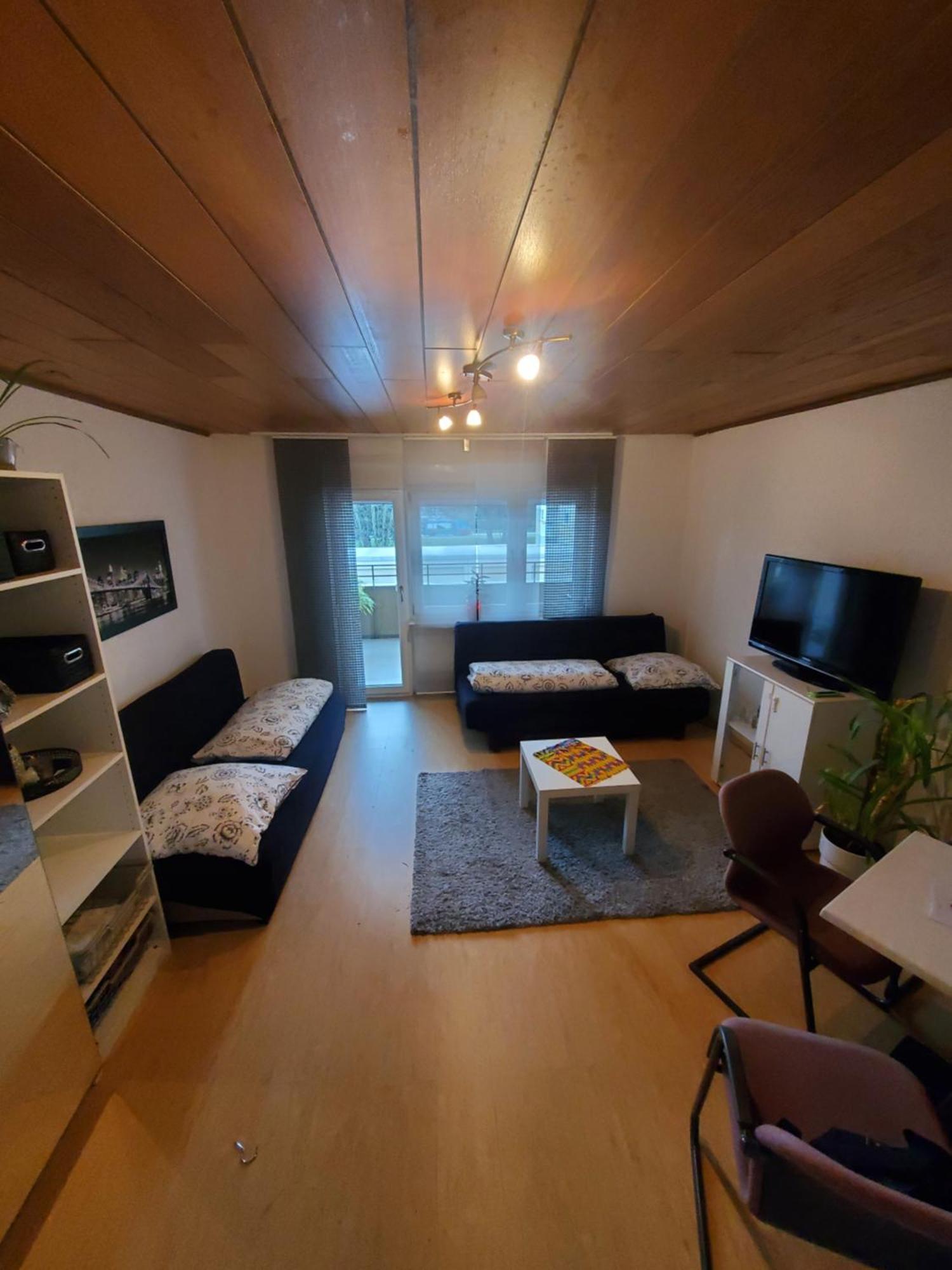 Einzimmerwohnungmit Grossem Balkon Mietersheim Exteriör bild